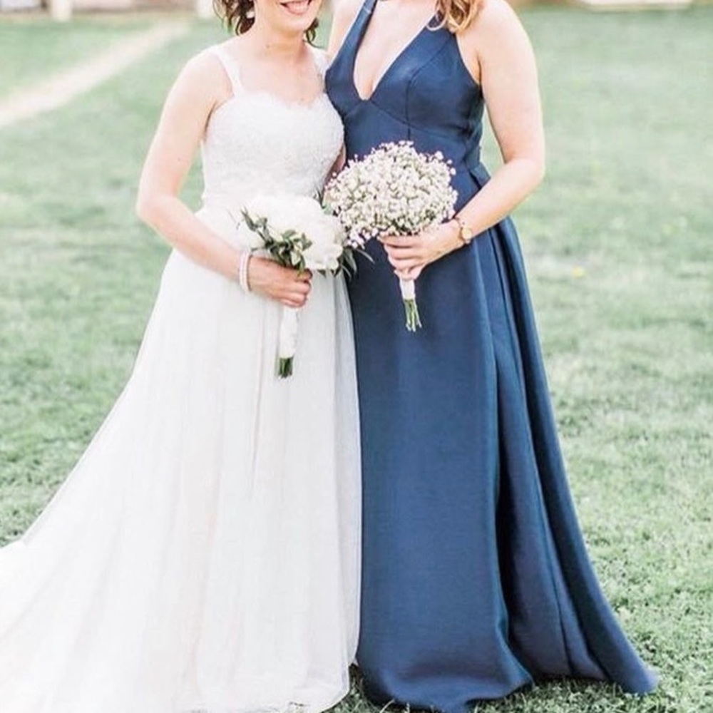 Navy bridesmaid Dress